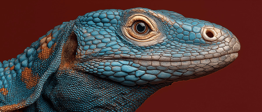 Lizard Blue puzzle preview